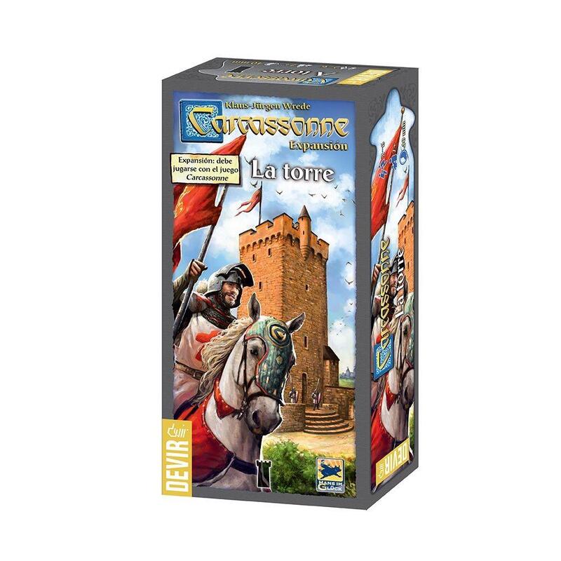 Devir Set Of Desk Carcassonne Tower
