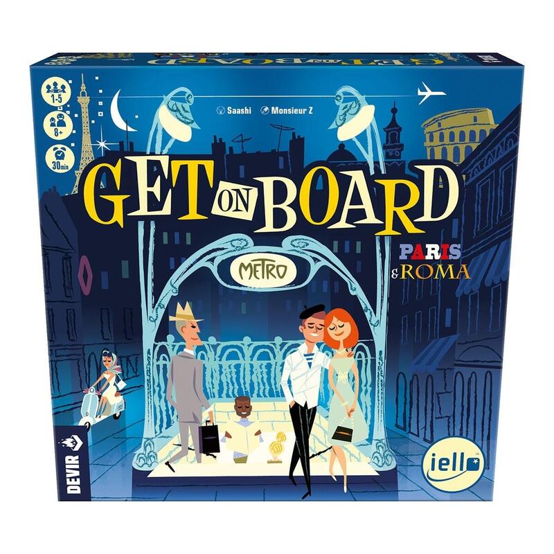 Devir Set Of Desk Get On Board