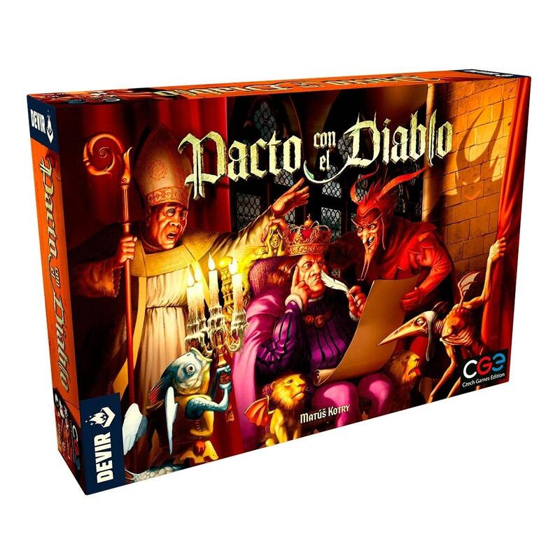 Devir Set Of Desk Pacto With Diablo