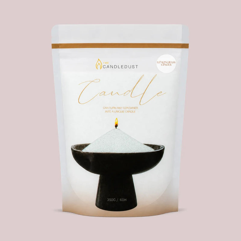 Lemongrass Ginger Scented Candle Sand Refill, 350g