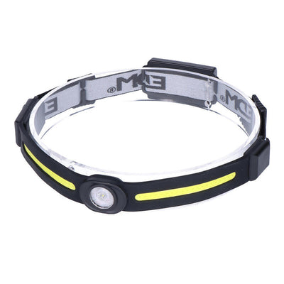 EDM Linterna Fronta 3W + 5W Leds Cob 2 Leds 370LM 1200MAH — image 1