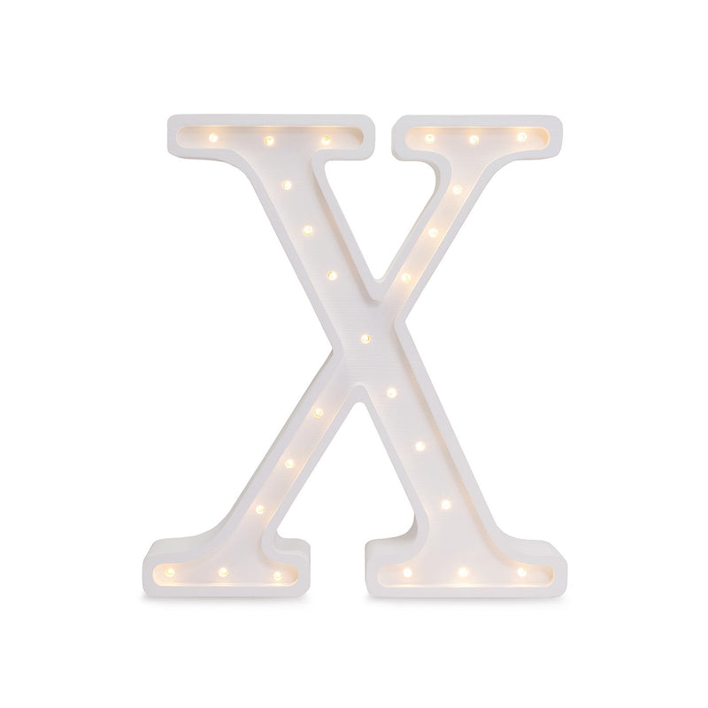 Little Lights Letter Lamp - X