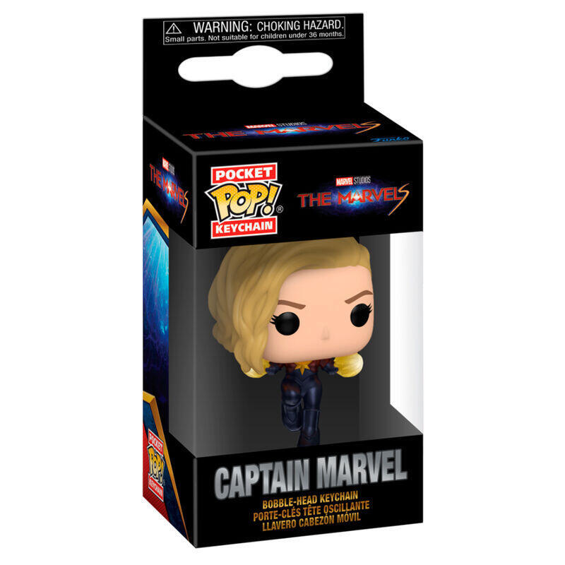 Keyring Pocket Pop The Marvels Captain Marvel