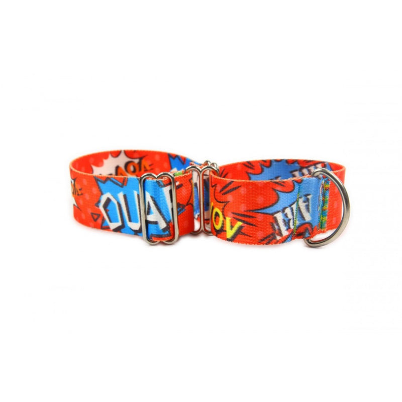 Martingale Collar - Red Graffiti
