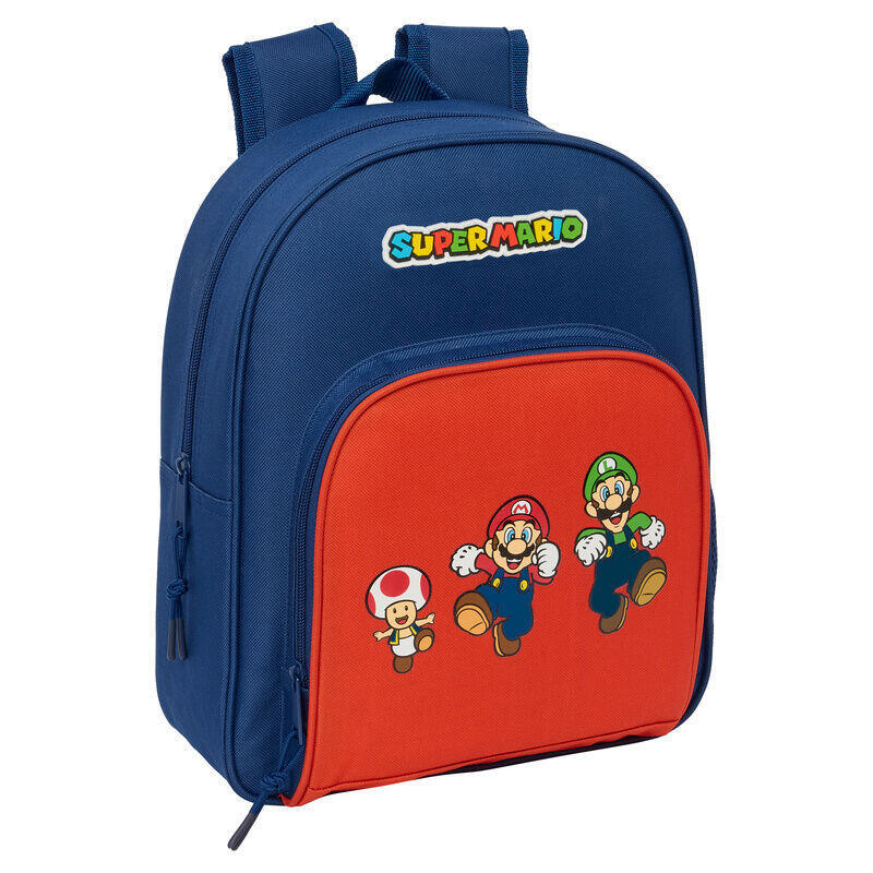 Backpack Mamma Mia Super Mario Bros 34CM Adaptable