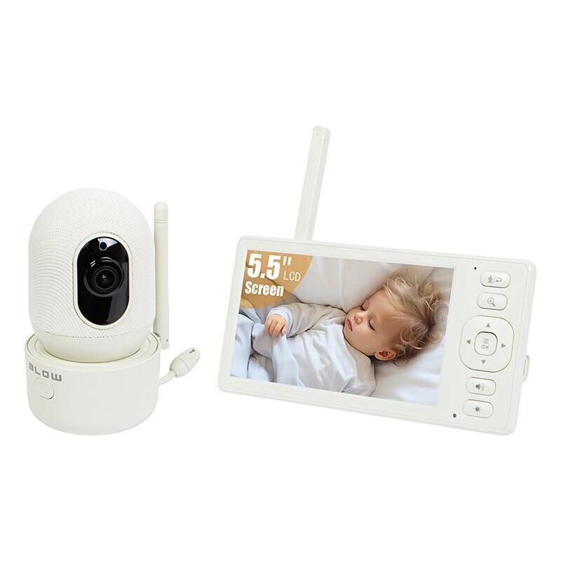 Blow Monitor Electronic Baby With Screen LCD 5,5 And Connection Wi-Fi.