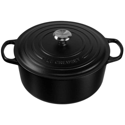 Le Creuset Pot Signature Casserole Round 28CM Black — image 1