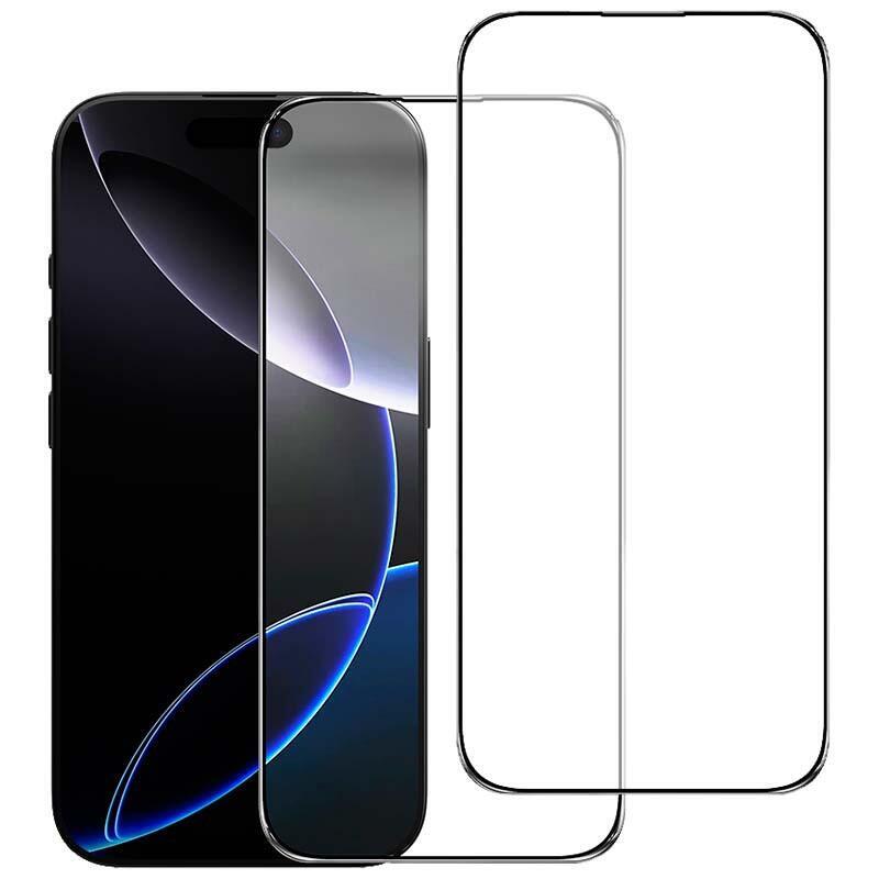 Pack X2 Protector Glass Tempered Iphone 16 Plus 6.7 Full Screen 3D