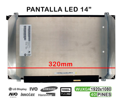 Screen LED 14 Laptop B140HAK01.0 — image 1