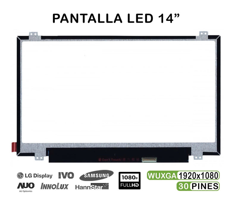 Screen LED 14 Laptop LP140WF6(SP)(B2)