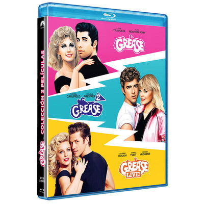Film Grease - Collection 3 Films - Bd Blu-ray — image 1