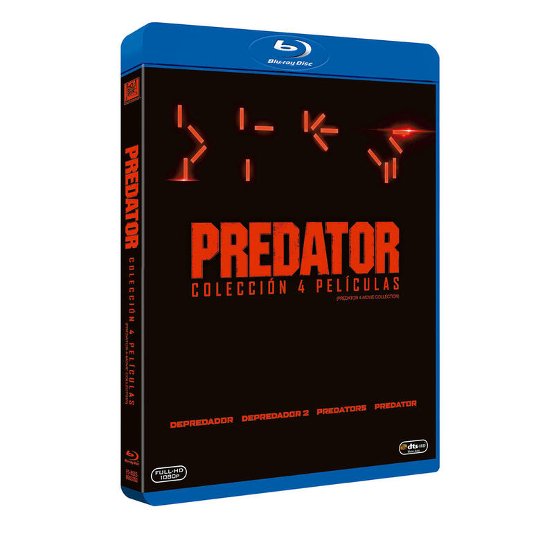 Film Predator (coleción 4 Films - Bd Blu-ray