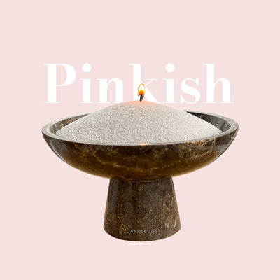 Pinkish Unscented Candle Sand Refill, 1kg — image 1