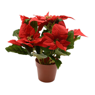 Planta Artificial Flor Pascua, Ø27X27CM, Basics — image 1