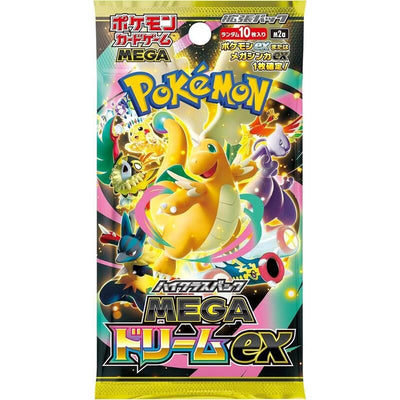Pokemon Tcg Mega Dream Ex Box Of 10 Sobres Japonés — image 1