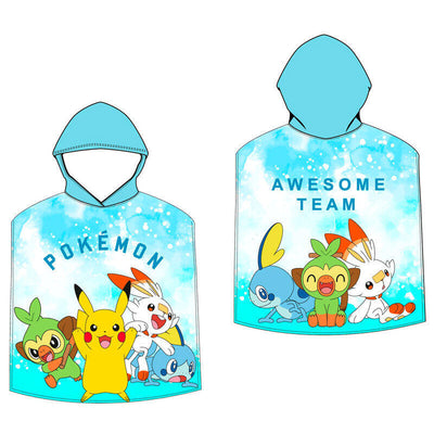 Poncho Toalla Pokemon Microfibra — image 1