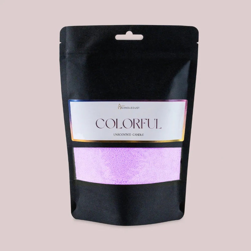 Powdered Candle Refill Kit – Unscented Light Lilac, 330g