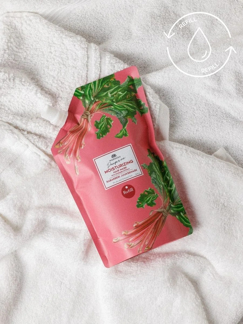 REFILL for Rhubarb Hair Mask With Castor Oil - 500 ml