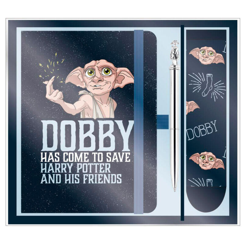 Set Papeleria Dobby Harry Potter