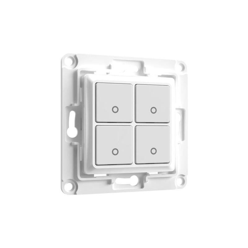 Shelly Wall Switch 4, Pulsador White 206439