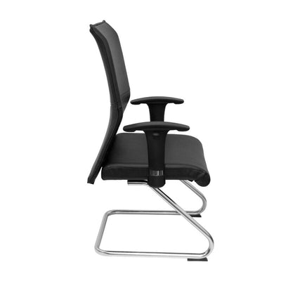 Sillón Albacete Confidente Patín Similpiel Black — image 1