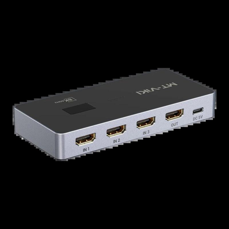 Switch HDMI 2.1 3 Ports 8K 60HZ 3X1