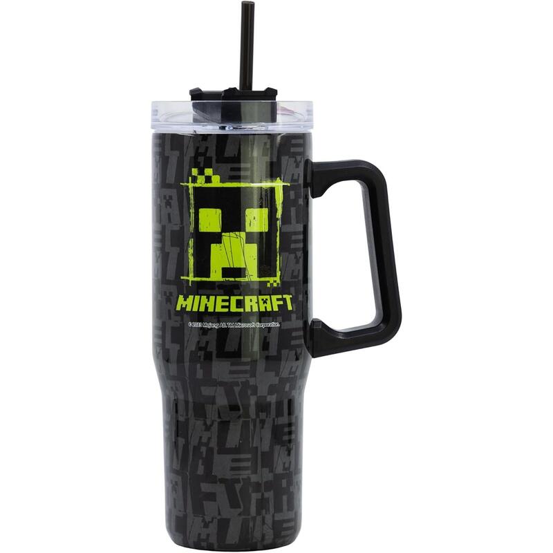 Mug Thermos XL Steel INOX.940ML Minecraft