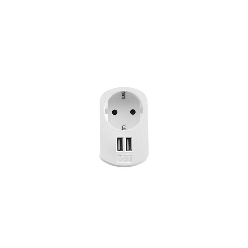 Technik Plug Adapter With 2x USB 16A