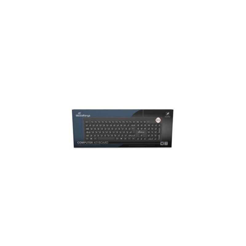 Mediarange Keyboard MROS101 Black Es