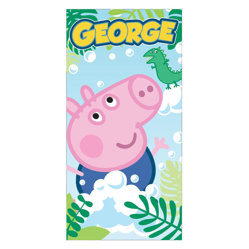 Towel George Peppa Pig Microfibra
